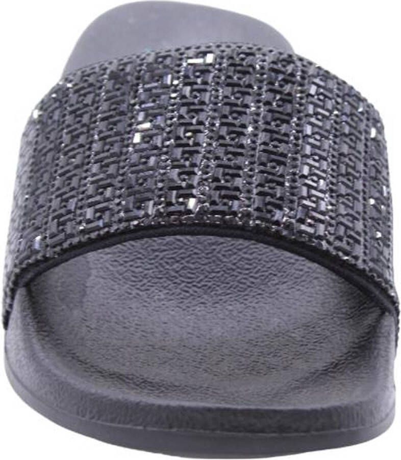 Skechers Pop Ups-New Spark 119320-BBK Vrouwen Zwart Slippers