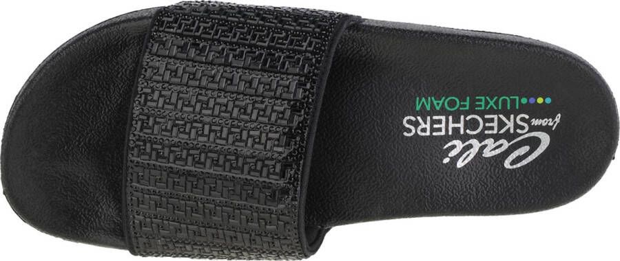 Skechers Pop Ups-New Spark 119320-BBK Vrouwen Zwart Slippers
