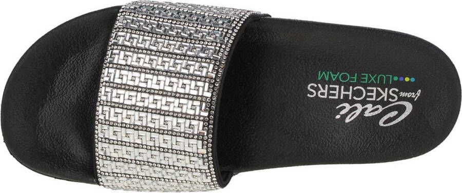 Skechers Pop Ups-New Spark 119320-BLK Vrouwen Zilver Slippers - Foto 8