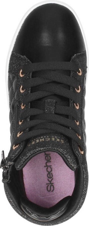 Skechers Quilted Squad Meisje Sneaker Zwart