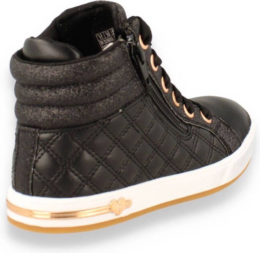 Skechers Quilted Squad Meisje Sneaker Zwart