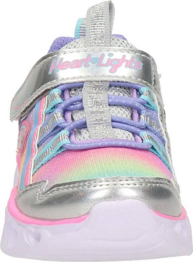 Skechers Heart Lights-Rainbow Lux 302308L-SMLT voor meisje Grijs Sneakers Sportschoenen - Foto 10