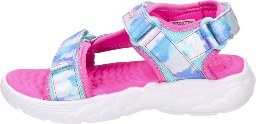 Skechers Rainbow Racer meisjes sandaal Blauw multi