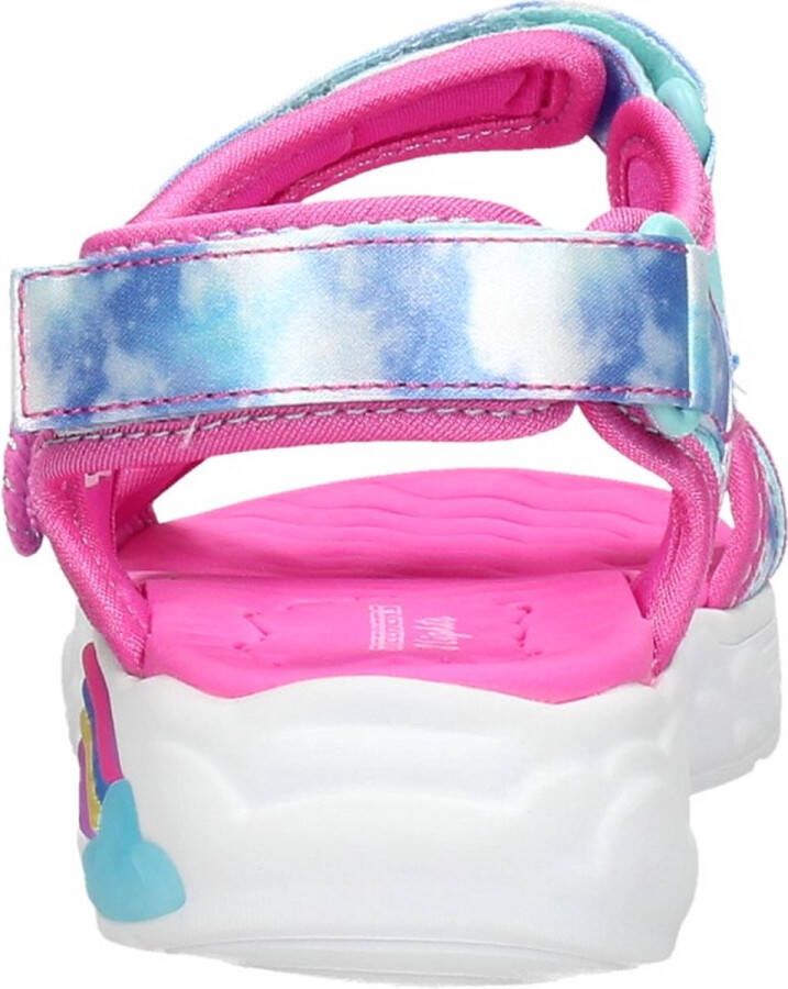 Skechers Rainbow Racer Sandal-Summer Sky 302975L-BLU voor meisje Blauw Sandalen - Foto 14