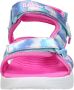 Skechers Rainbow Racer Sandal-Summer Sky 302975L-BLU voor meisje Blauw Sandalen - Thumbnail 7