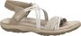 Skechers Reggae Slim–Takes Two 163112-TPE Vrouwen Beige Sandalen - Thumbnail 11