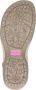 Skechers Reggae Slim–Takes Two 163112 TPE Vrouwen Beige Sandalen - Thumbnail 11