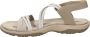 Skechers Reggae Slim–Takes Two 163112-TPE Vrouwen Beige Sandalen - Thumbnail 14