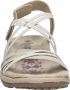 Skechers Reggae Slim–Takes Two 163112 TPE Vrouwen Beige Sandalen - Thumbnail 4