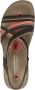 Skechers Reggae Slim Simply Stretch Sandalen Plat donkerbruin - Thumbnail 5