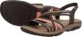 Skechers Reggae Slim Simply Stretch Sandalen Plat donkerbruin - Thumbnail 7