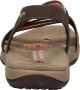 Skechers Reggae Slim Simply Stretch Sandalen Plat donkerbruin - Thumbnail 8