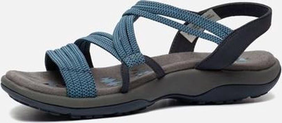 Skechers Reggae Slim Skech Appeal dames sandalen Blauw Extra comfort Memory Foam