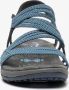 Skechers Reggae Slim Skech Appeal dames sandalen Blauw Maat Extra comfort Memory Foam41 - Thumbnail 9