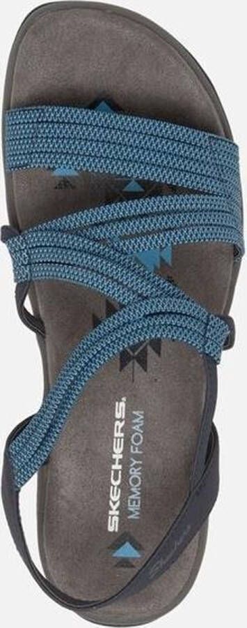 Skechers Reggae Slim Skech Appeal dames sandalen Blauw Maat Extra comfort Memory Foam41