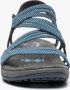Skechers Reggae Slim Skech Appeal dames sandalen Blauw Maat Extra comfort Memory Foam41 - Thumbnail 8