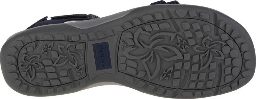 Skechers Reggae Slim–Takes Two 163112-NVY Vrouwen Marineblauw Sandalen