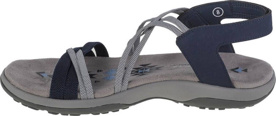 Skechers Reggae Slim–Takes Two 163112-NVY Vrouwen Marineblauw Sandalen