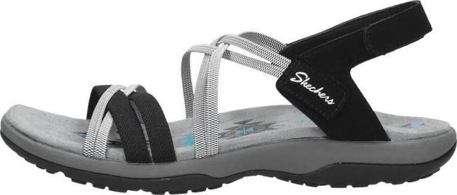 Skechers Reggae Slim Takes Two sandalen zwart