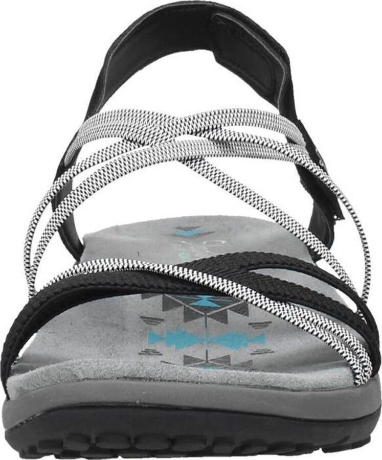Skechers Reggae Slim Takes Two sandalen zwart