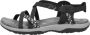 Skechers Reggae Slim Vacay Sandalen Plat zwart - Thumbnail 4