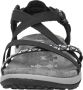 Skechers Reggae Slim Vacay Sandalen Plat zwart - Thumbnail 6