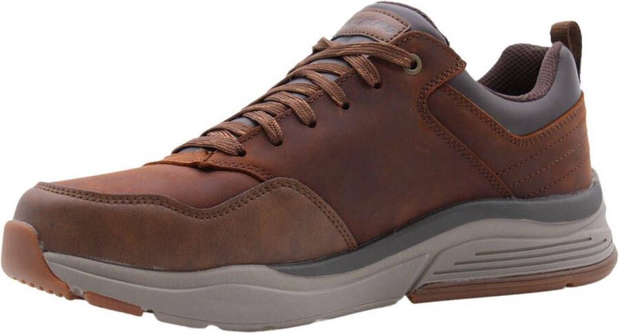 Skechers Relaxed Fit Benago-Hombre Sneakers bruin