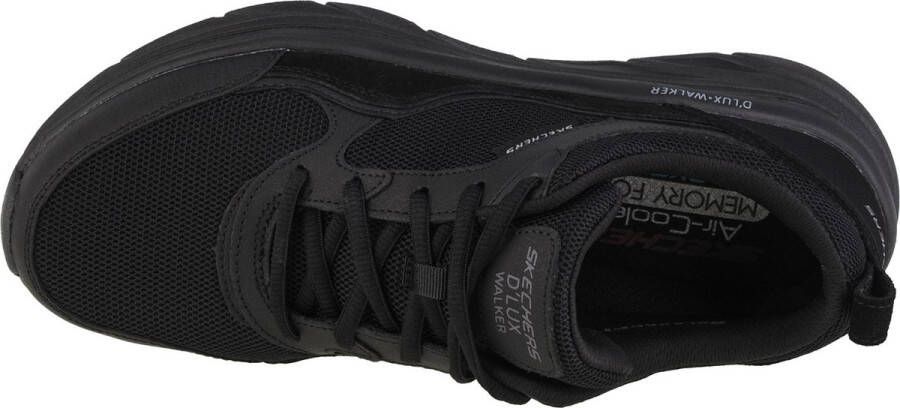 Skechers Relaxed Fit: D'Lux Walker Sneakers Laag Zwart