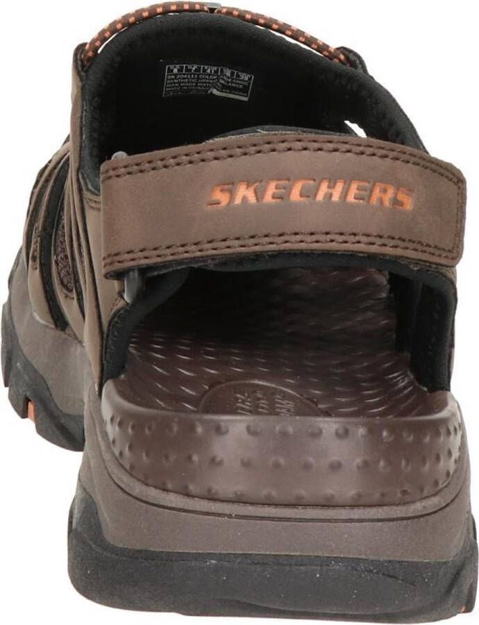 Skechers Relaxed Fit heren sandaal Expresso - Foto 4