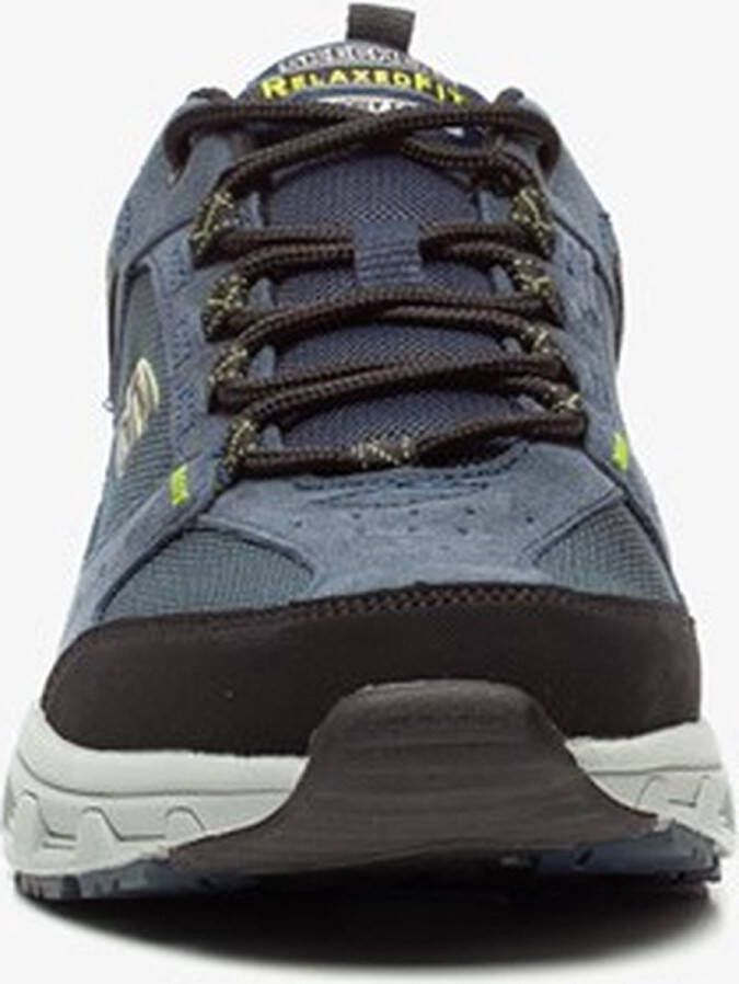 Skechers Relaxed Fit Oak Canyon wandelschoenen Blauw Extra comfort Memory Foam