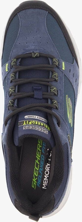 Skechers Relaxed Fit Oak Canyon wandelschoenen Blauw Extra comfort Memory Foam