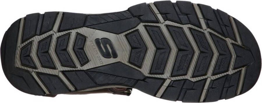 Skechers Relaxed Fit Tresman- Garo Sandalen bruin Heren