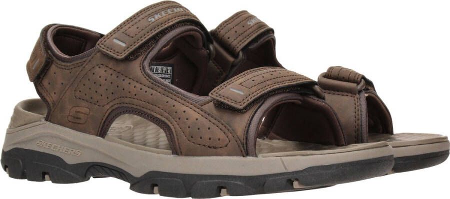 Skechers Relaxed Fit Tresman- Garo Sandalen bruin Heren