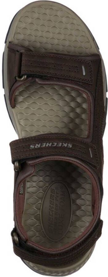 Skechers Relaxed Fit Tresman- Garo Sandalen bruin Heren