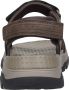 Skechers Bruine Herensandalen met Klittenbandsluiting en Luxe Foam Bruin Heren - Thumbnail 6
