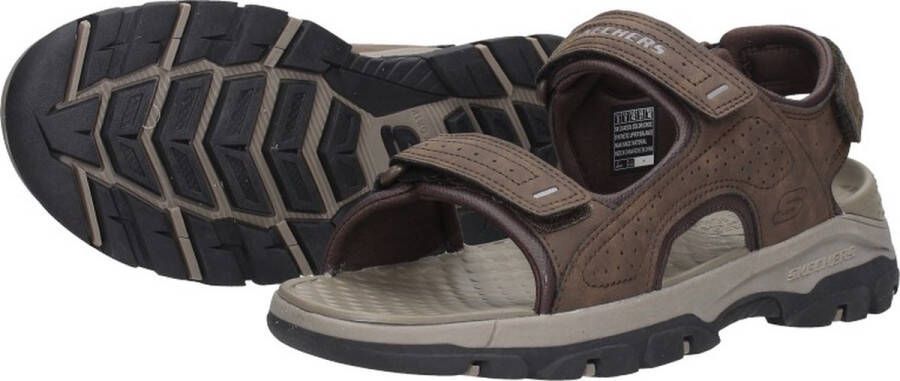 Skechers Relaxed Fit Tresman- Garo Sandalen bruin Heren