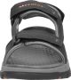 Skechers Comfortabele herensandaal met Luxefoam-voetbed Black Heren - Thumbnail 6
