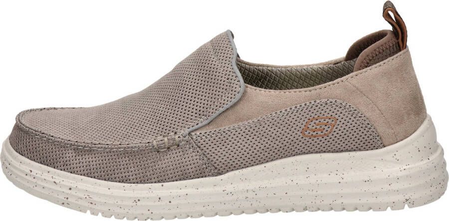 Skechers Renco instappers taupe