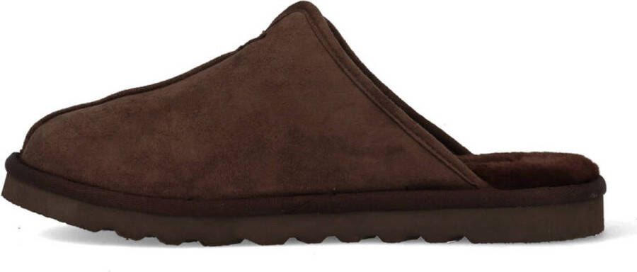 Skechers Pantoffels Bruin ImitatiesuÃ¨de 370420 Heren Imitatiesuède - Foto 4