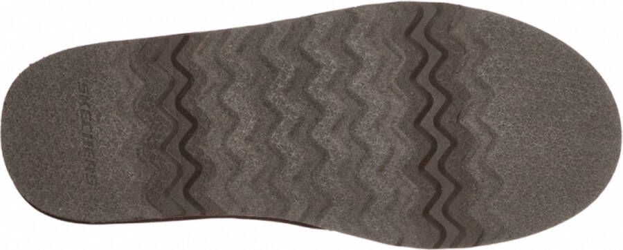 Skechers Pantoffels Bruin ImitatiesuÃ¨de 370420 Heren Imitatiesuède - Foto 8