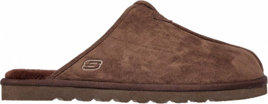 Skechers Renten Palco pantoffels bruin