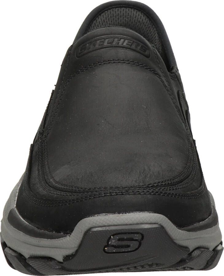Skechers Respected Elgin Heren Instappers Zwart