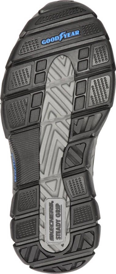 Skechers Respected Elgin Heren Instappers Zwart