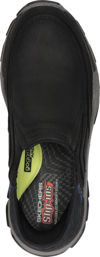 Skechers Respected Elgin Heren Instappers Zwart