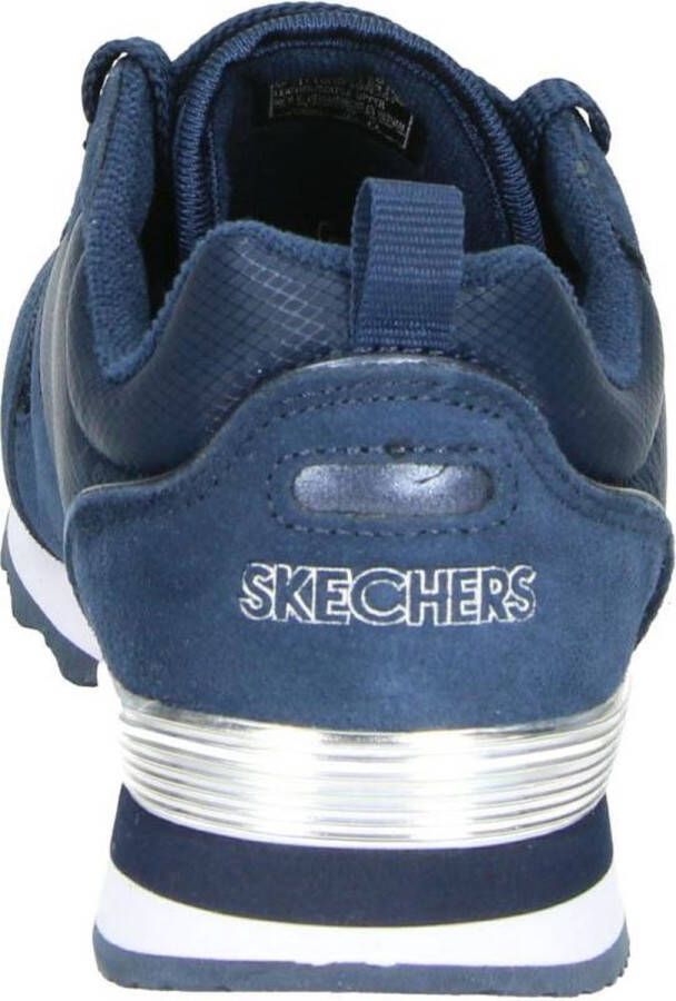 Skechers Retros-Og 85-Goldn Gurl Dames Sneakers Donkerblauw