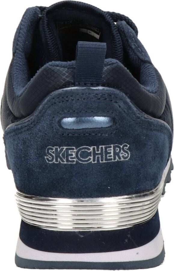 Skechers Retros-Og 85-Goldn Gurl Dames Sneakers Donkerblauw