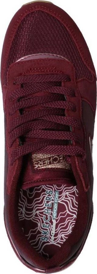 Skechers Retros Og 85 Goldn Gurl Dames Sneakers Rood