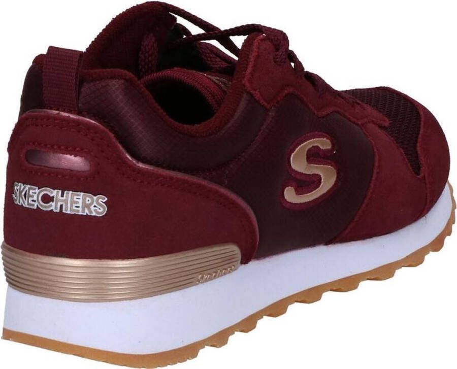 Skechers Retros Og 85 Goldn Gurl Dames Sneakers Rood