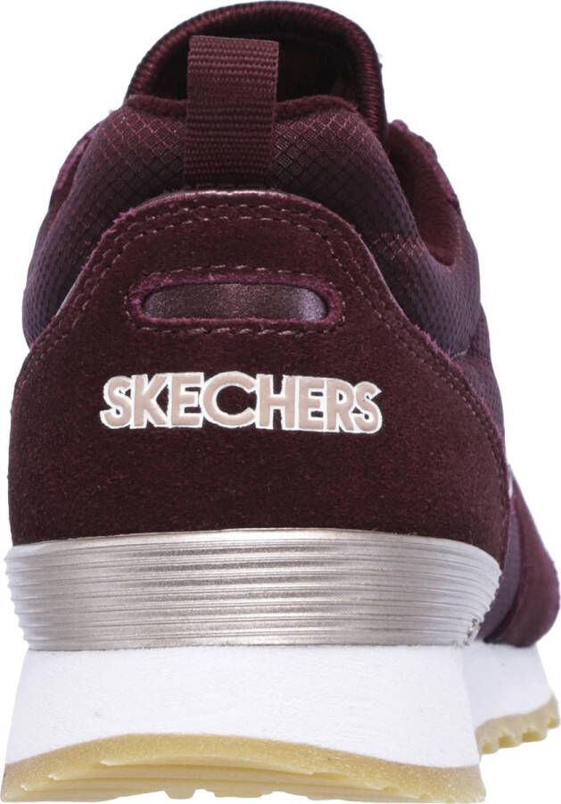 Skechers Retros Og 85 Goldn Gurl Dames Sneakers Rood