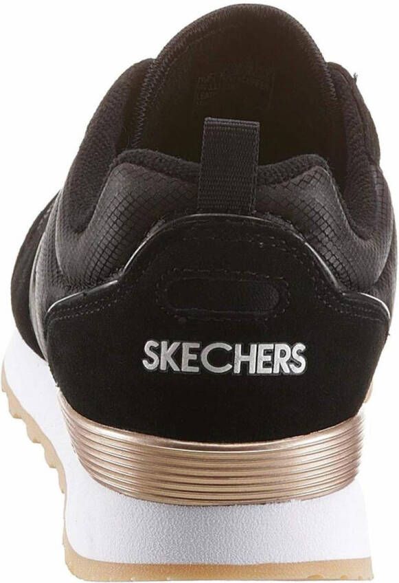 Skechers Retros Og 85 Goldn Gurl Dames Sneakers Zwart